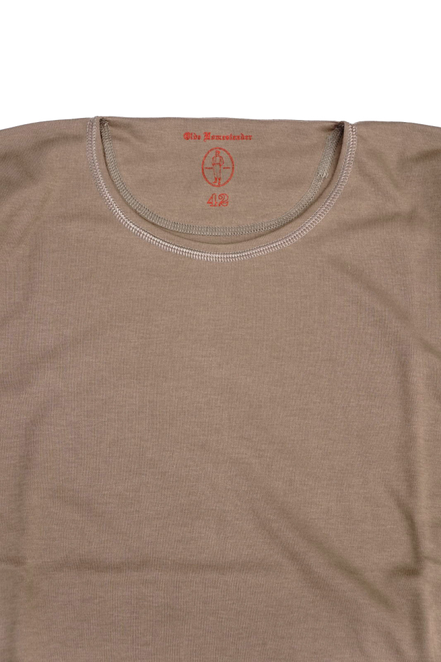 Olde Homesteader "Crew Neck Shortsleeve" - Interlock - Rustic Grey