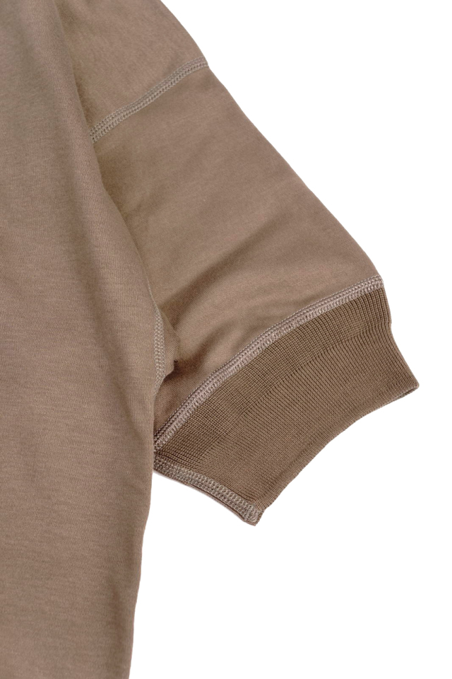Olde Homesteader "Crew Neck Shortsleeve" - Interlock - Rustic Grey