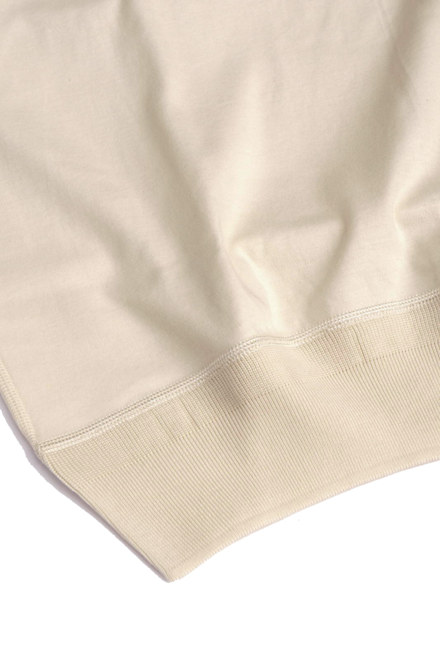 Olde Homesteader "Crew Neck Shortsleeve" - Interlock - Ivory