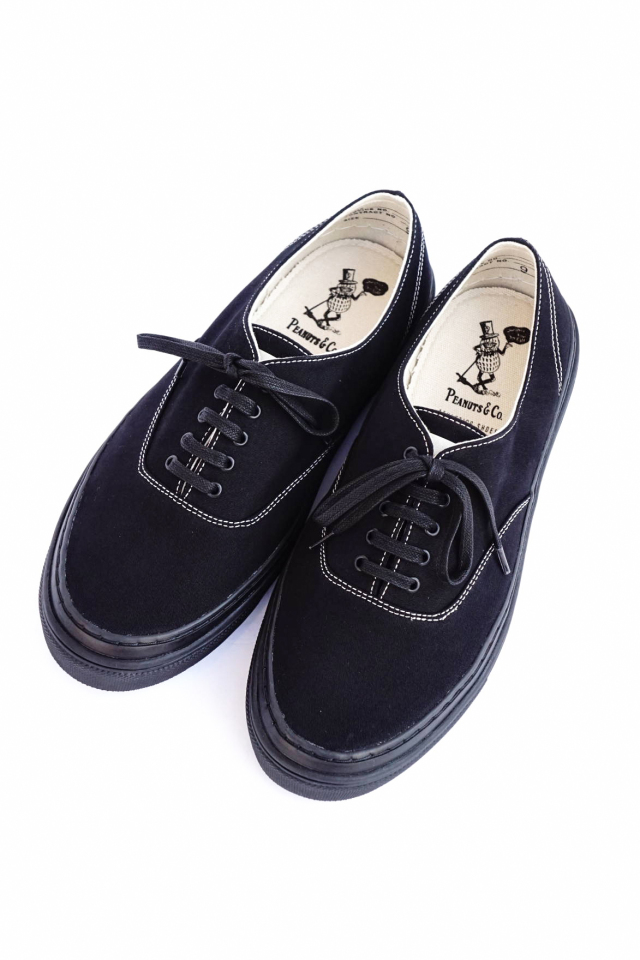 Peanuts & Co. "PーDECK SHOES" BLACK
