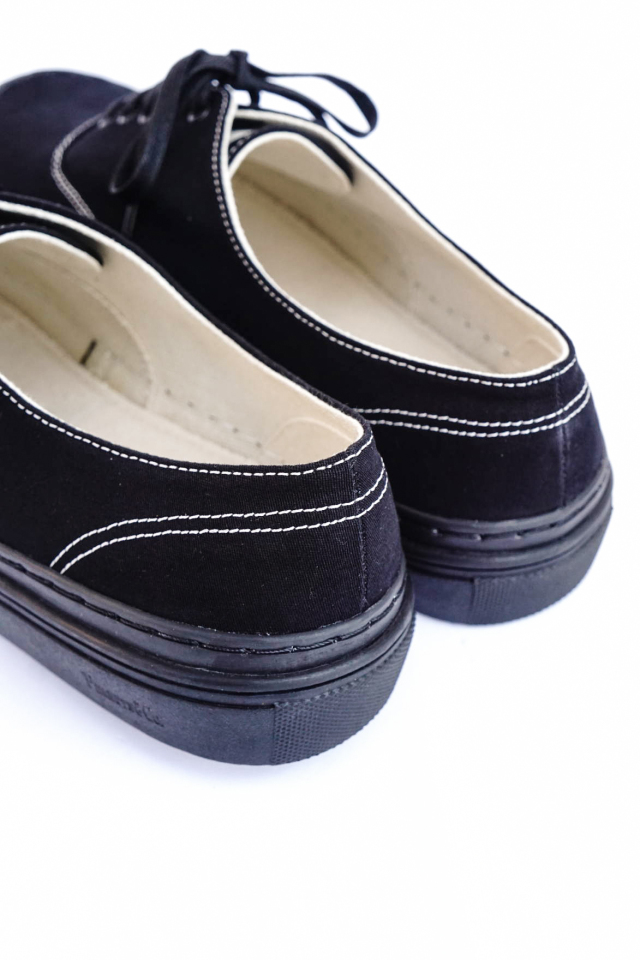 Peanuts & Co. "PーDECK SHOES" BLACK