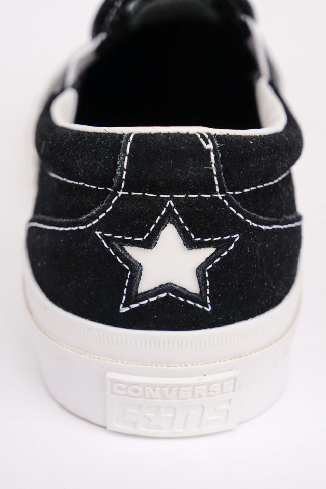 日本未発売 "CONS" CONVERSE ONE STAR CC SLIP PRO BLACK/WHITE