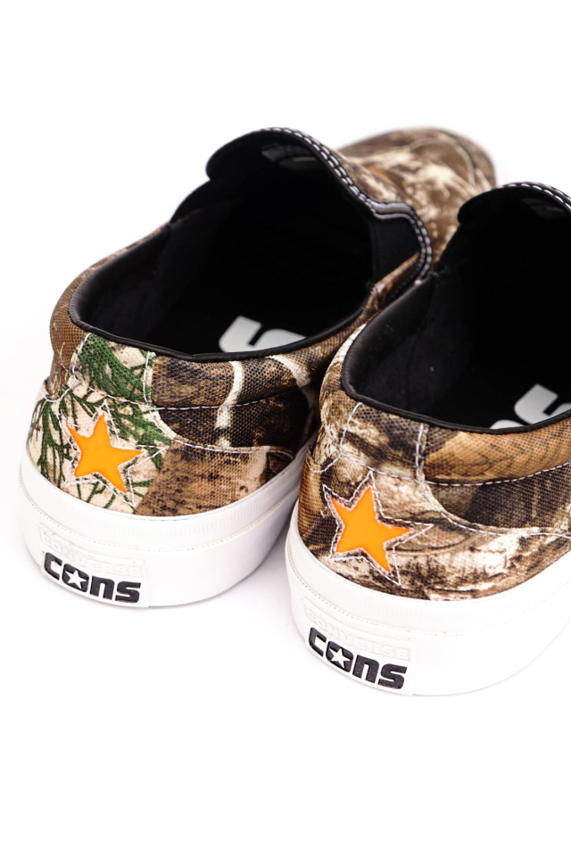 日本未発売 "CONS" CONVERSE ONE STAR CC SLIP PRO REALTREE