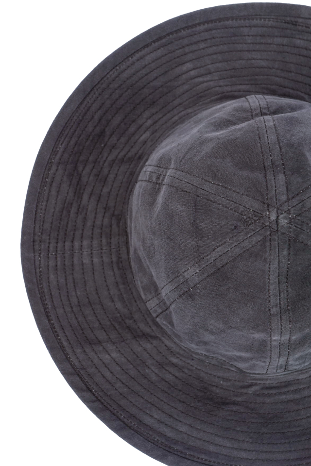 BAA COSTUME MFG. B.S.W. Special Order "VINTAGE FABRIC ARMY HAT" BLACK DYE