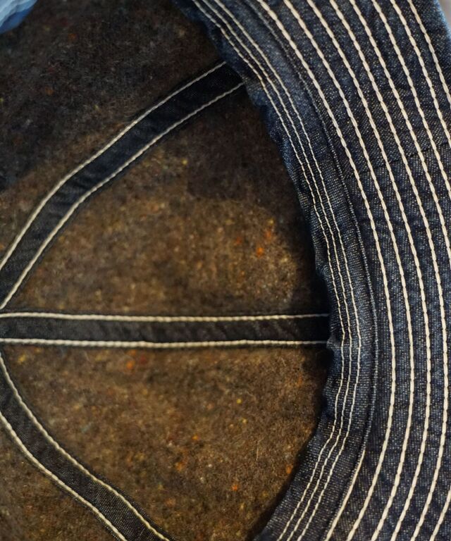 Mr.FATMAN "Indigo Bell Hat"