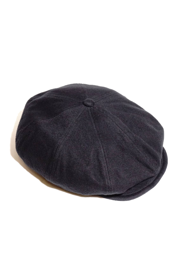 Mr.FATMAN "Cotton Flannel Casquette" Black