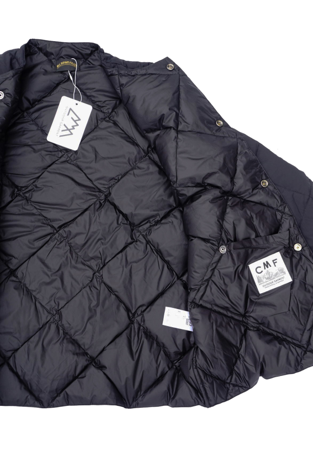 COMFY OUTDOOR GARMENT "CMF INNER DOWN" BLACK