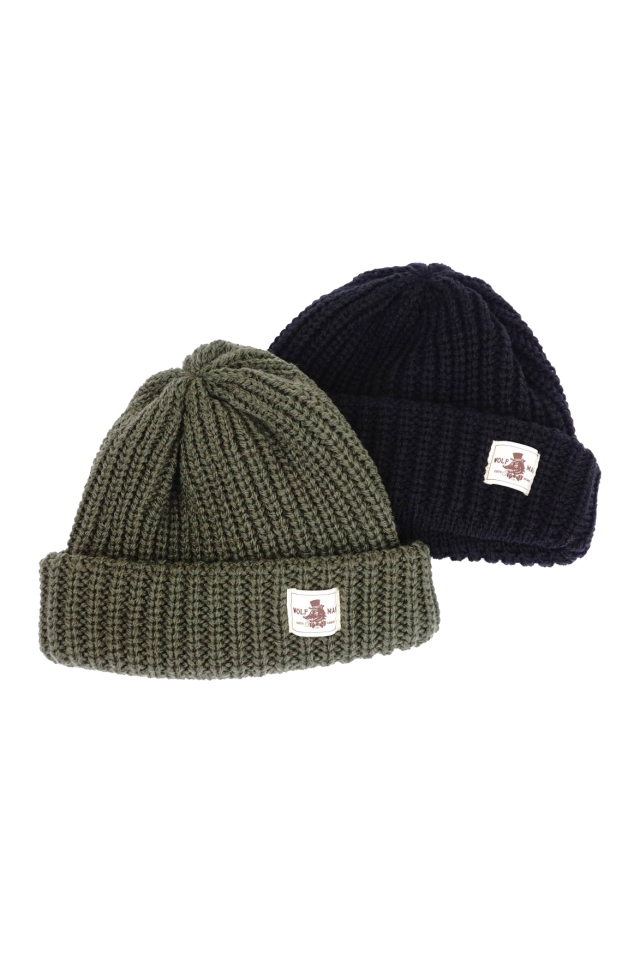 Mr.FATMAN "Wolfman Rib Watch Cap"