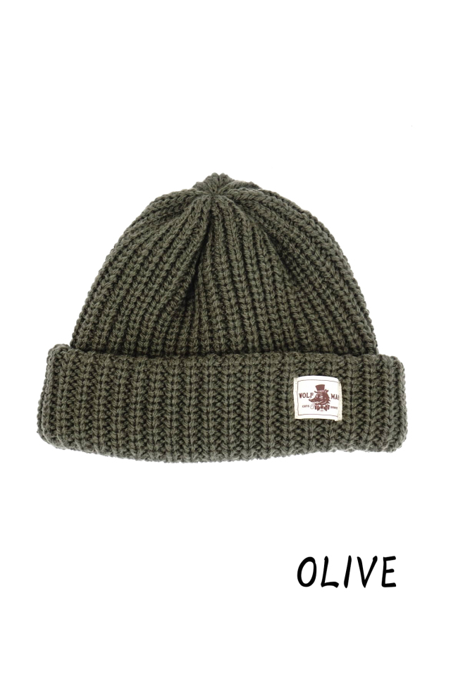 Mr.FATMAN "Wolfman Rib Watch Cap"