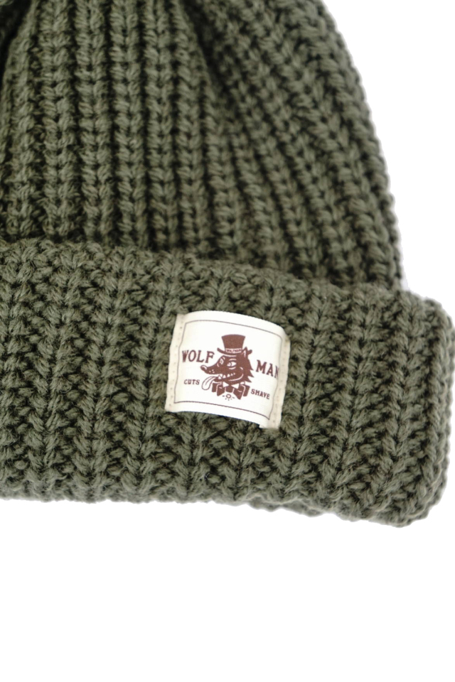 Mr.FATMAN "Wolfman Rib Watch Cap"