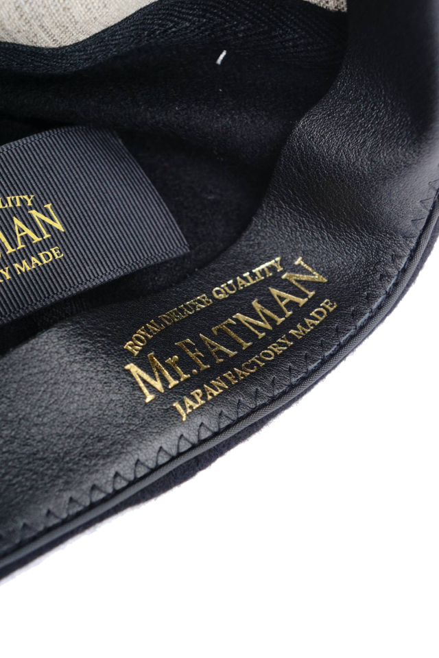 Mr.FATMAN "Wolfman BB Wool Cap" BLACK