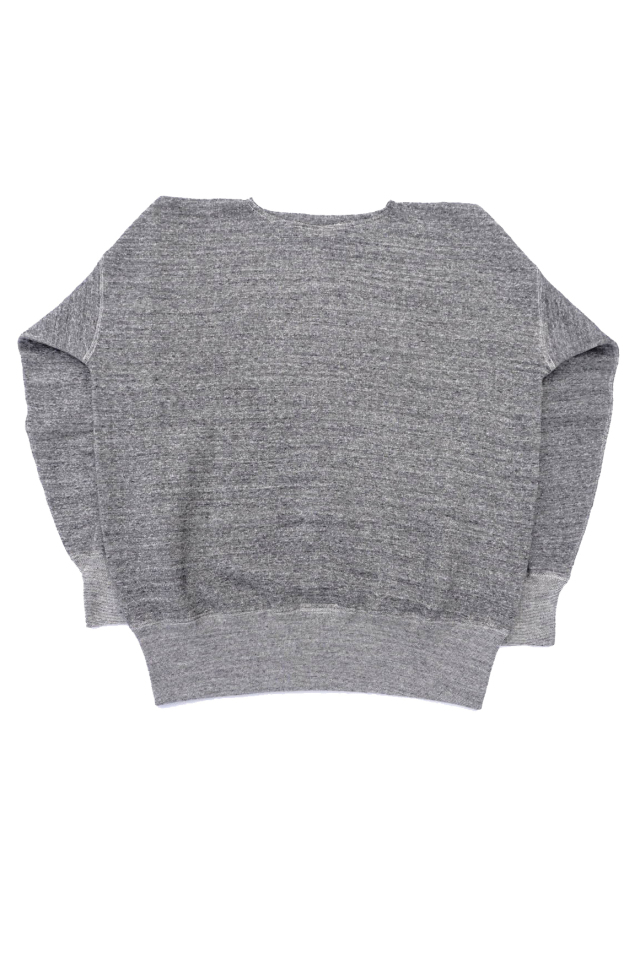 Olde Homesteader "Extra Cotton Fleece / Crew Neck Long Sleeve" TOP CHARCOAL