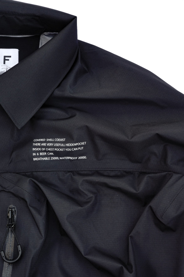 CMF OUTDOOR GARMENT "COVERED SHELL COEXIST" BLACK