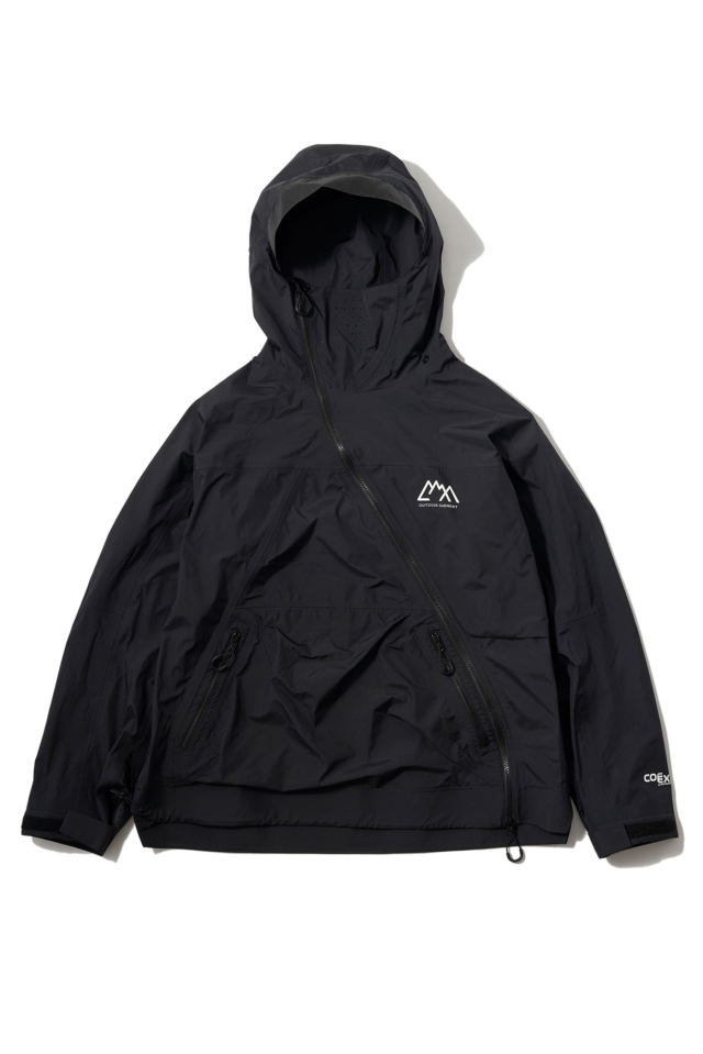 CMF OUTDOOR GARMENT "SLASH SHELL COEXIST" BLACK