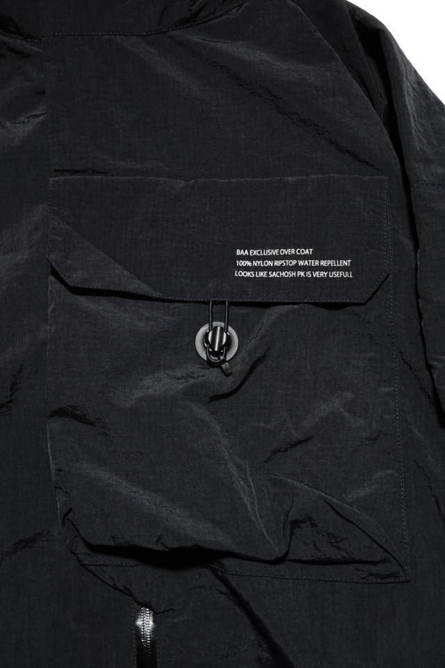 CMF OUTDOOR GARMENT "BAA EXCLUSIVE OVER COAT" BLACK