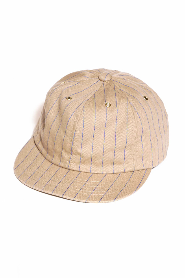 Mr.FATMAN "Stripe Warpbrim BB Cap"