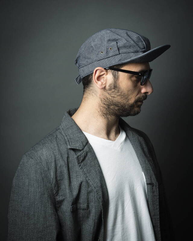 Mr.FATMAN "Hickory Denim Work Cap"