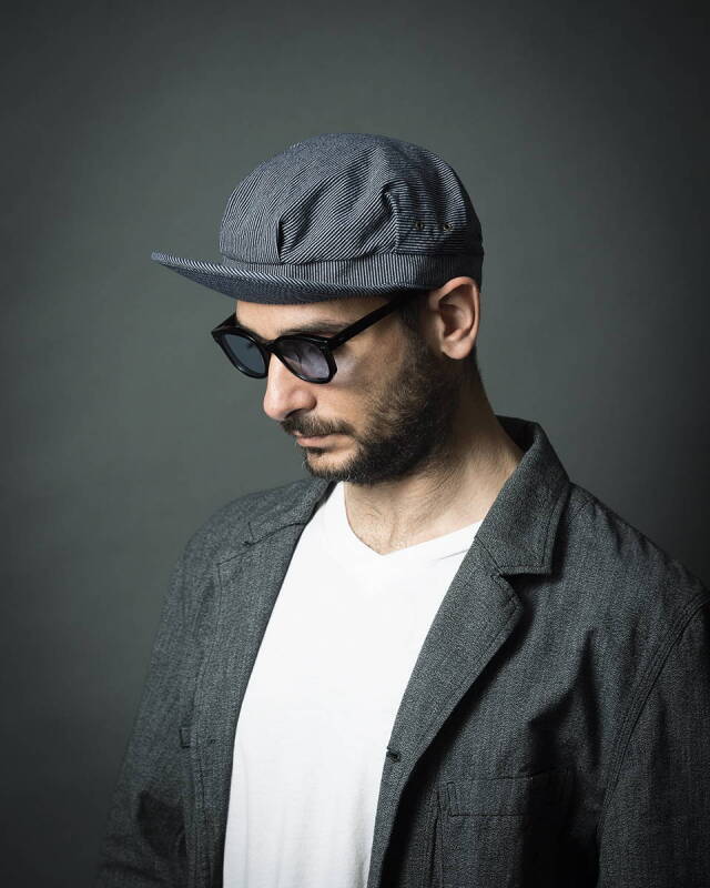 Mr.FATMAN "Hickory Denim Work Cap"