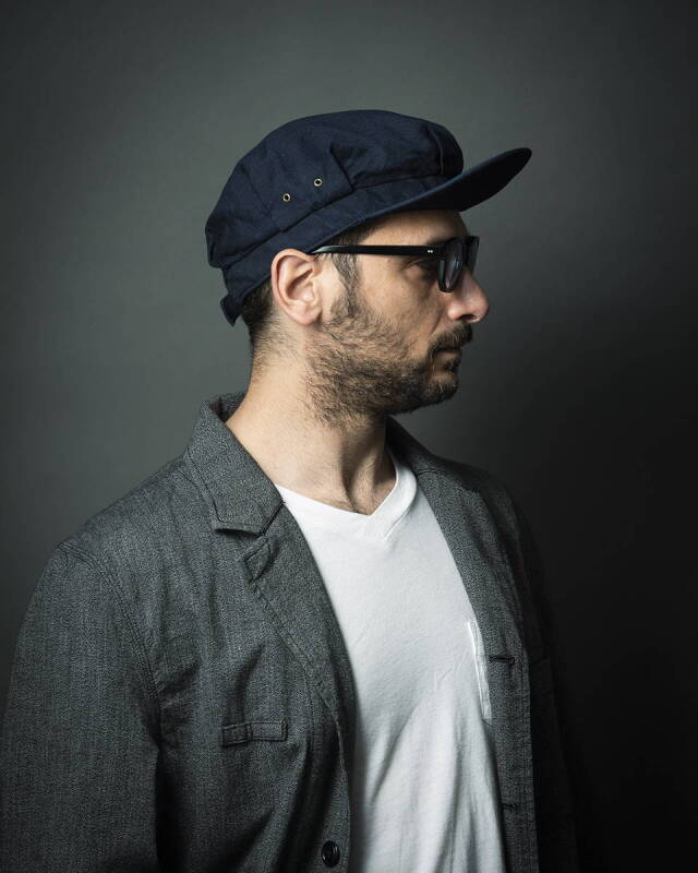 Mr.FATMAN "Hickory Denim Work Cap"