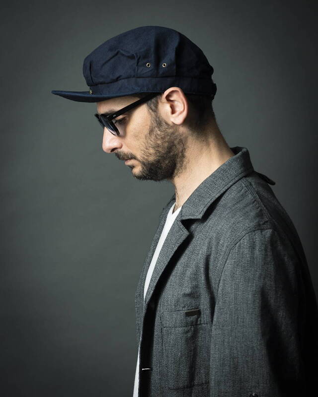 Mr.FATMAN "Hickory Denim Work Cap"