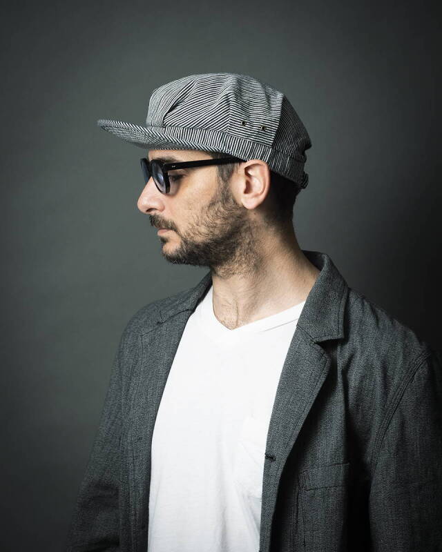 Mr.FATMAN "Hickory Denim Work Cap"