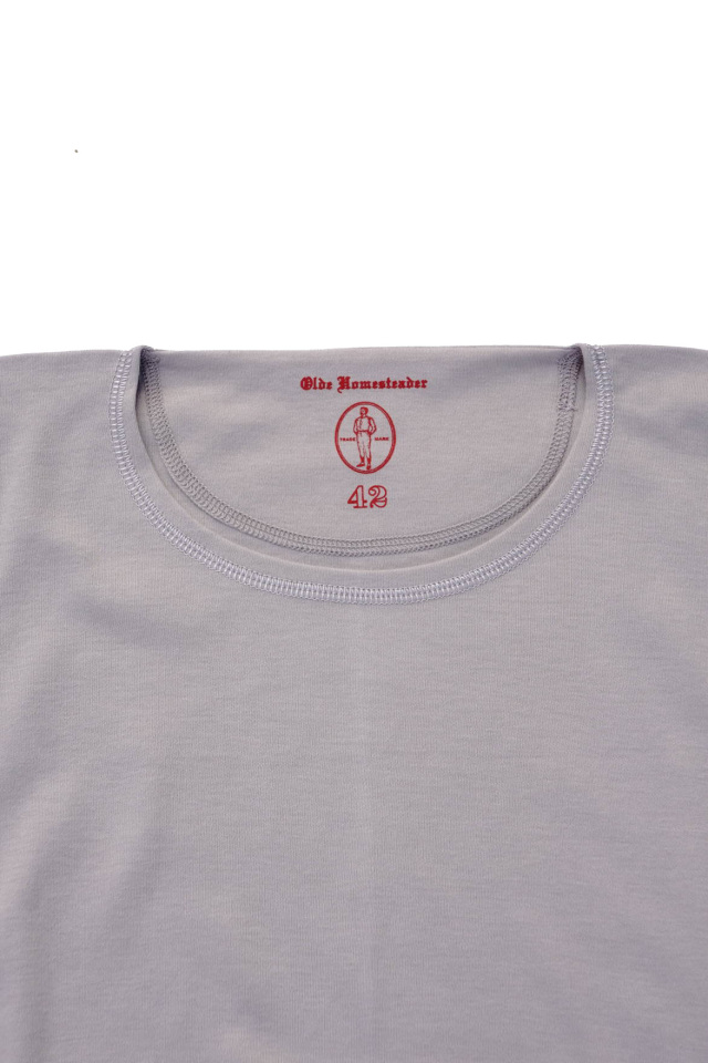 Olde Homesteader "Crew Neck Shortsleeve" - Interlock - MIST