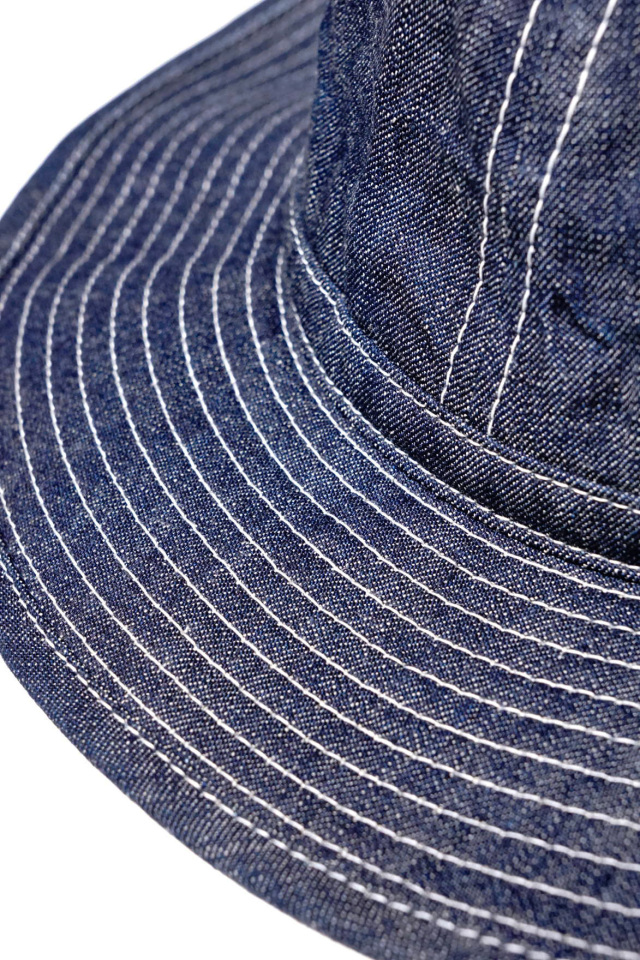 Mr.FATMAN "Initial Denim Metro Hat"