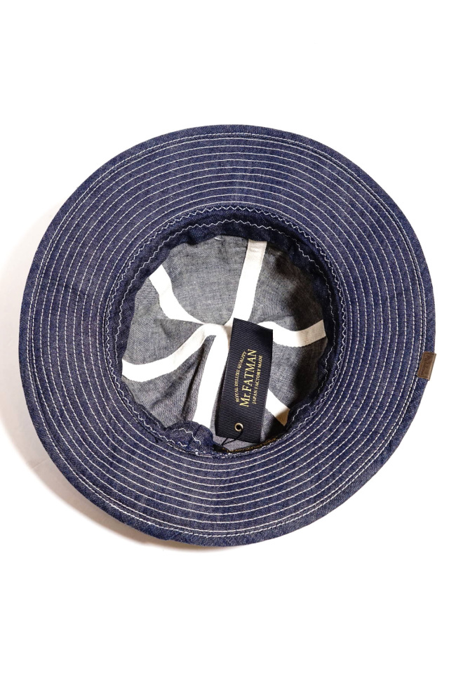 Mr.FATMAN "Initial Denim Metro Hat"