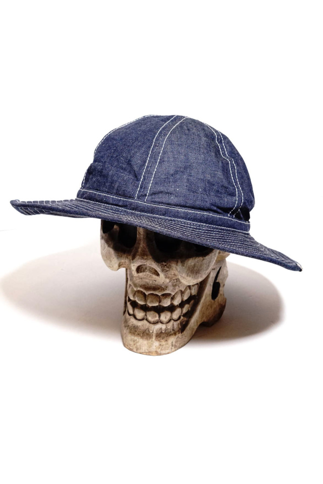 Mr.FATMAN "Initial Denim Metro Hat"