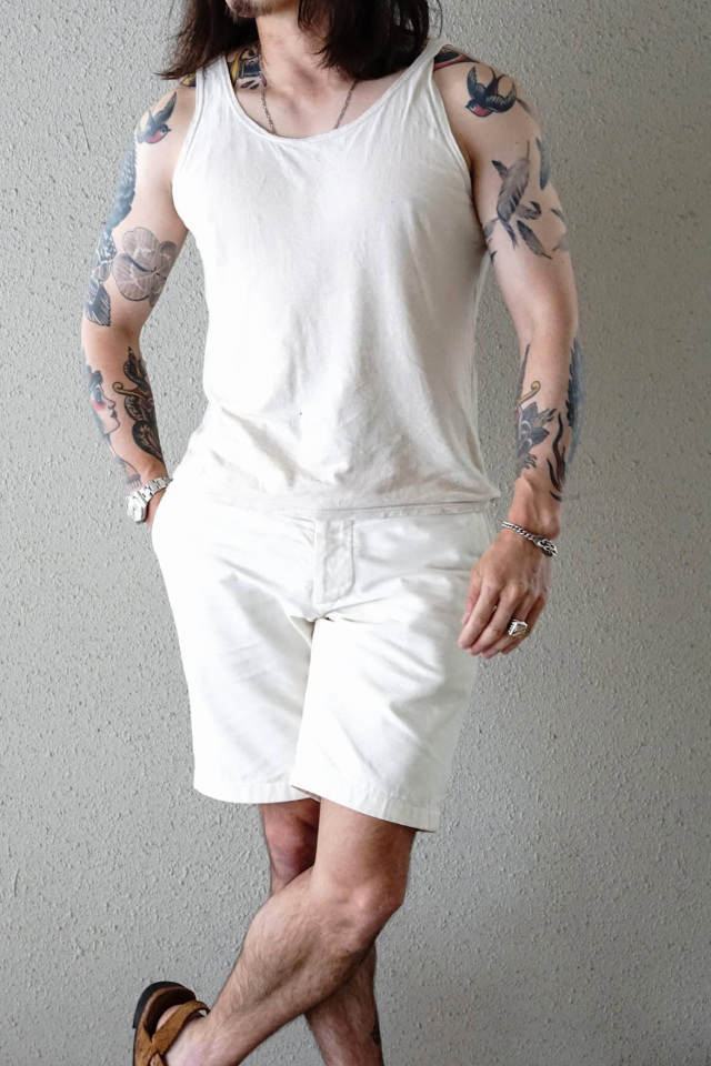 Olde Homesteader "Athletic Shirt" - Rustic Jersey - ECRU