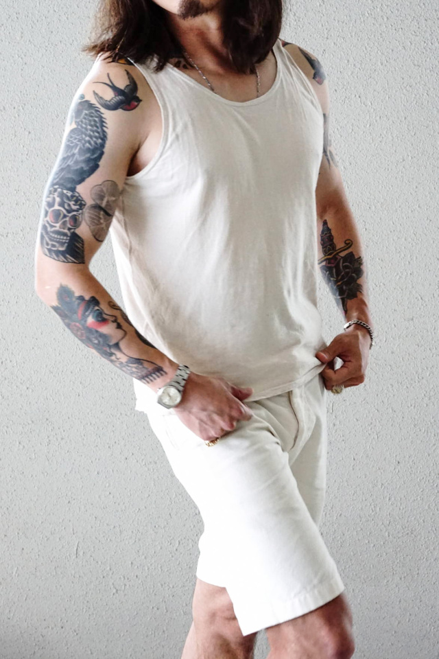 Olde Homesteader "Athletic Shirt" - Rustic Jersey - ECRU