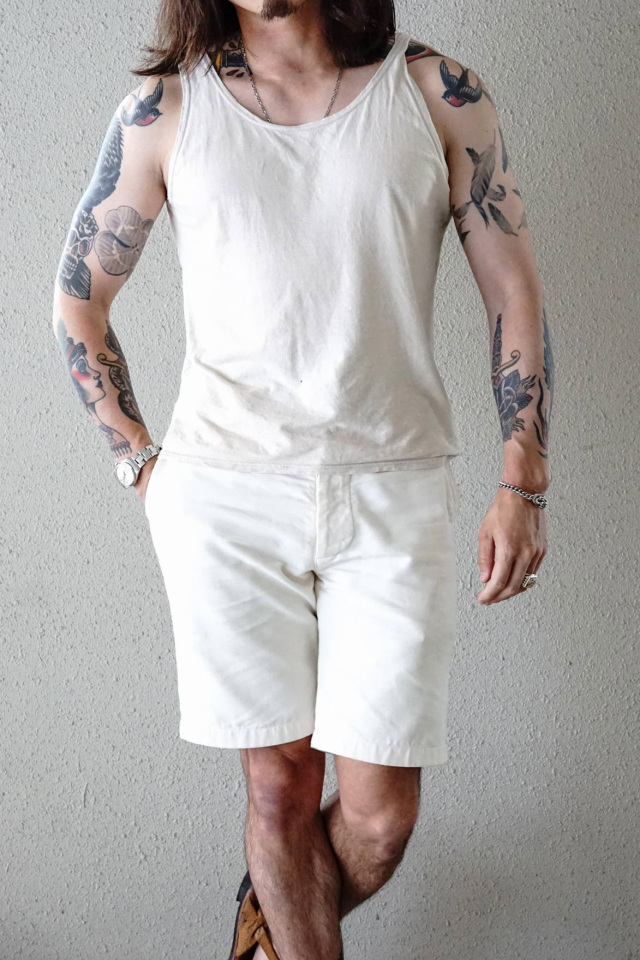 Olde Homesteader "Athletic Shirt" - Rustic Jersey - ECRU