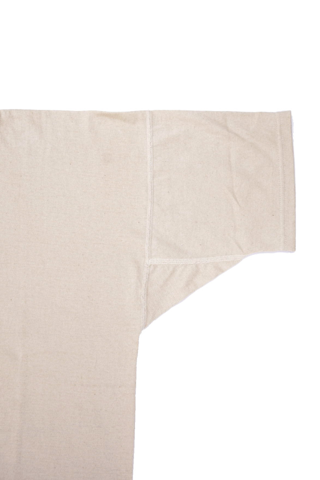 Olde Homesteader "Crew Neck Short sleeve" -Rustic Jersey- ECRU