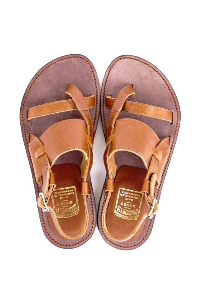 BRUSCHETTA SHOES "Malheul" BROWN