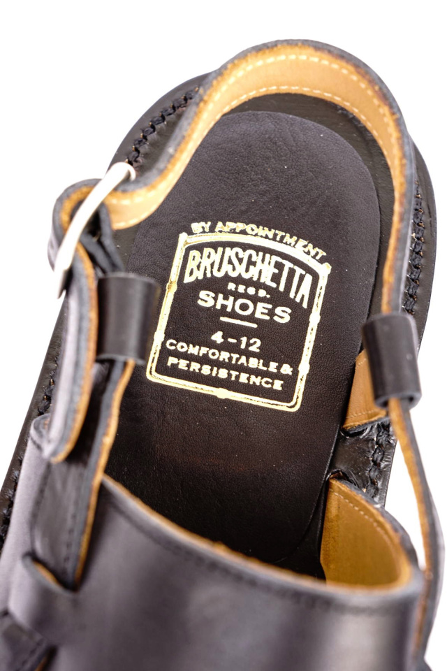 BRUSCHETTA SHOES "Malheul" BLACK