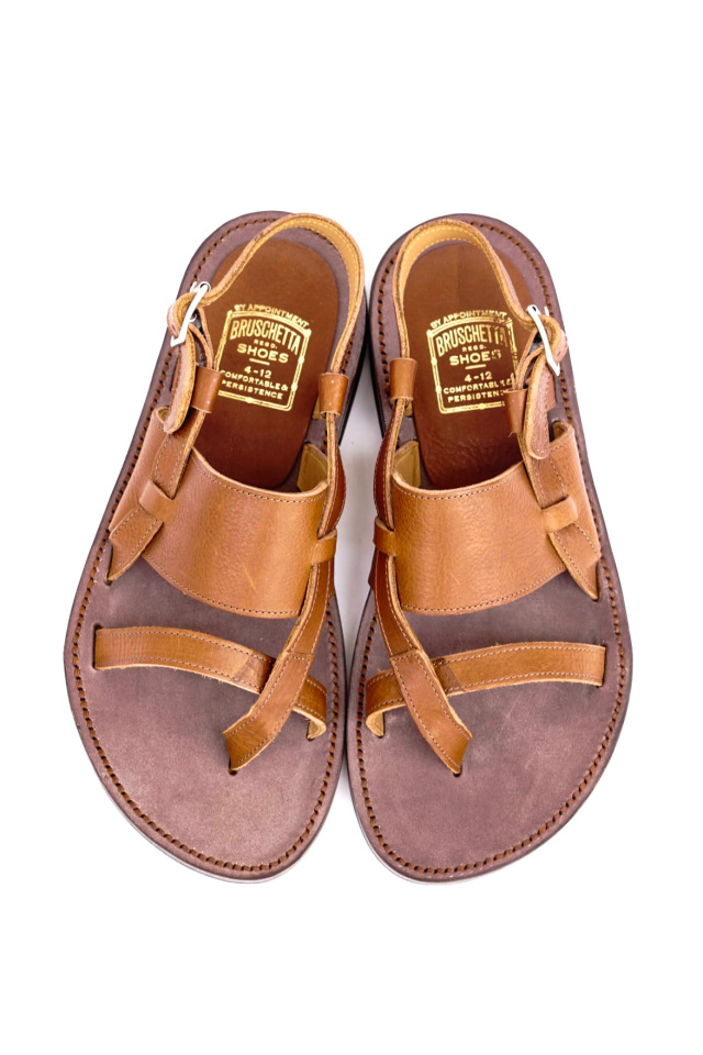 BRUSCHETTA SHOES "Malheul" BROWN