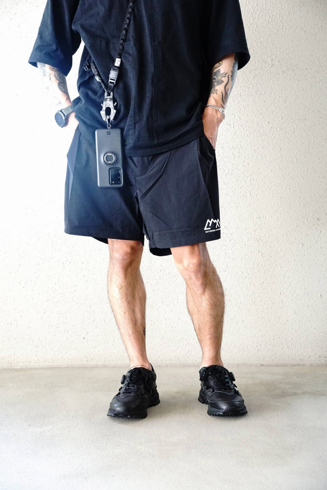 CMF OUTDOOR GARMENT "COMP SHORTS" BLACK