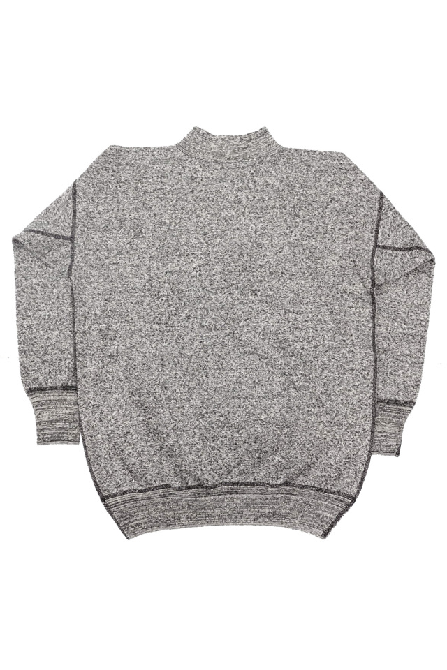 Olde Homesteader "Bottle Neck Sweater" - Rustic Jersey - BLACK