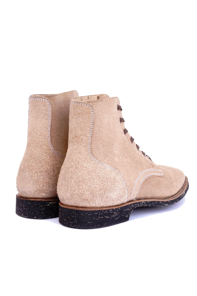 CLINCH Yeager boots Latigo leather Roughout "O’sullivan’s CORD sole"