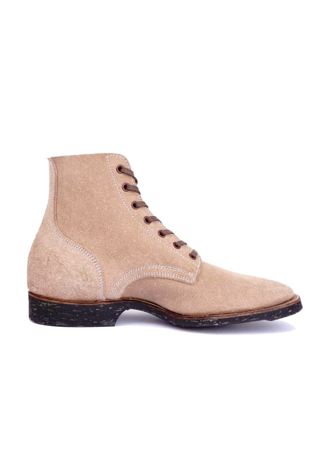 CLINCH Yeager boots Latigo leather Roughout "O’sullivan’s CORD sole"