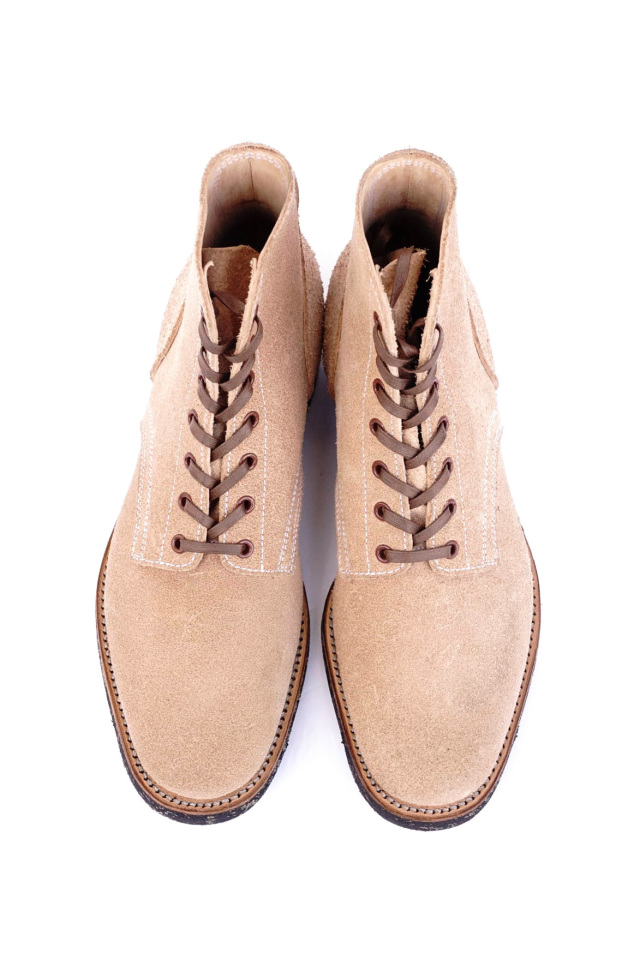 CLINCH Yeager boots Latigo leather Roughout "O’sullivan’s CORD sole"
