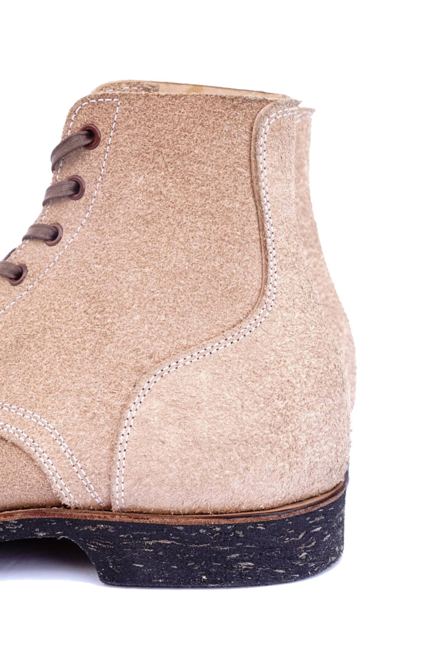 CLINCH Yeager boots Latigo leather Roughout "O’sullivan’s CORD sole"