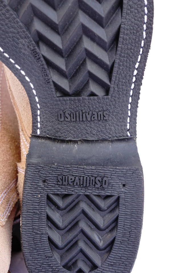 CLINCH Yeager boots Latigo leather Roughout "O’sullivan’s CORD sole"