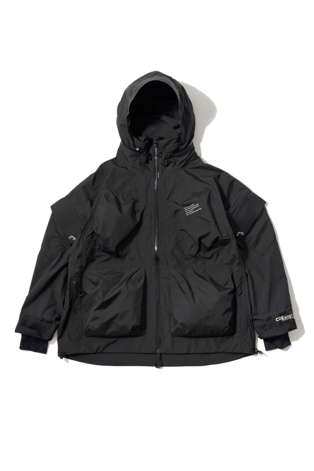 CMF OUTDOOR GARMENT ""PHANTOM SHELL COEXIST"" BLACK