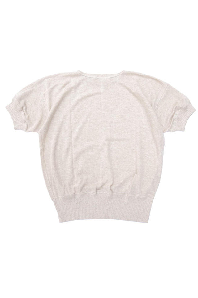 Olde Homesteader "Crew Neck Shortsleeve" - Extra Cotton Jersey - ECRU