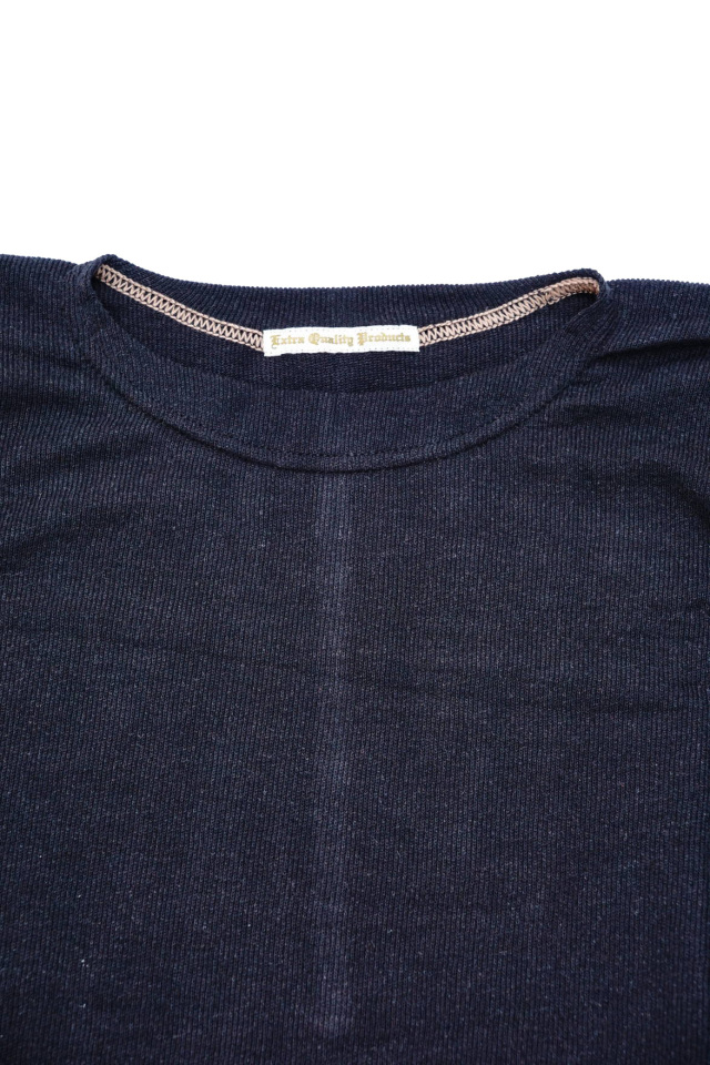 Olde Homesteader "Crew Neck Shortsleeve" - Extra Cotton Jersey - BLACK