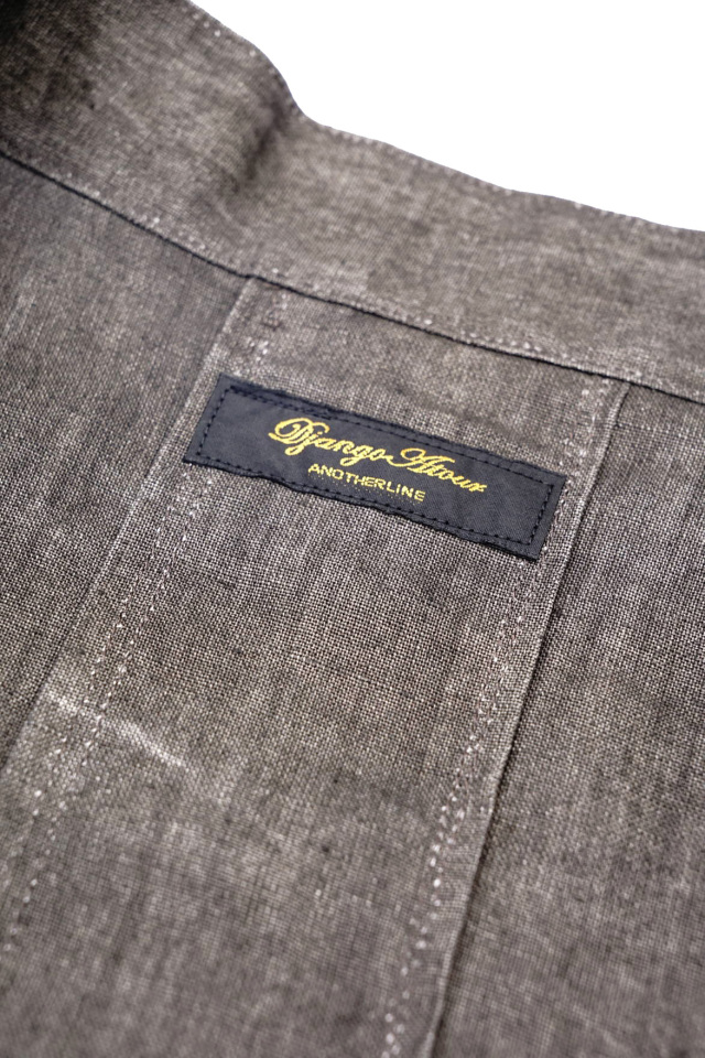 Django Atour classic french bourgeron jacket / black