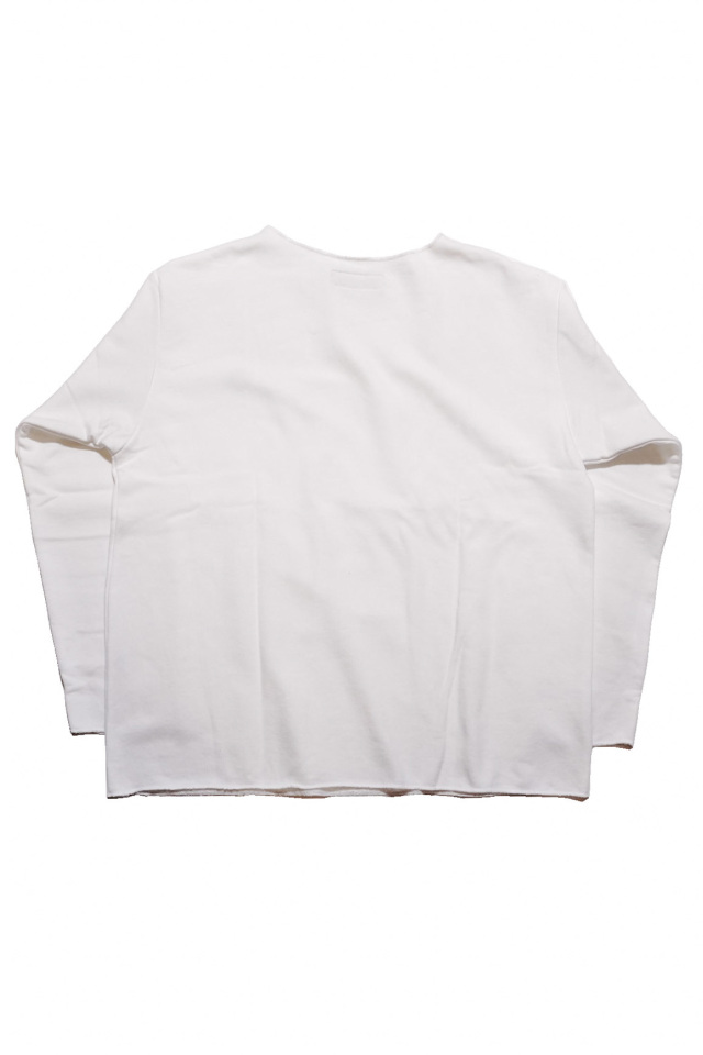 BAA COSTUME MFG. "SWEDISH MIL SWEAT SHIRTS" WHITE