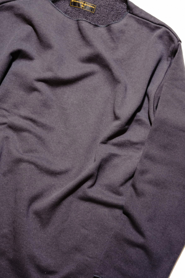 BAA COSTUME MFG. "SWEDISH MIL SWEAT SHIRTS" CHACOAL BLACK