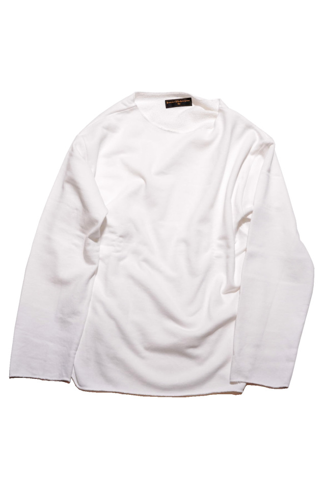 BAA COSTUME MFG. "SWEDISH MIL SWEAT SHIRTS" WHITE
